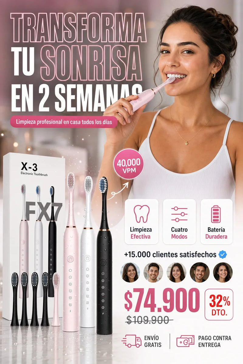 Cepillo Eléctrico de Limpieza Profesional