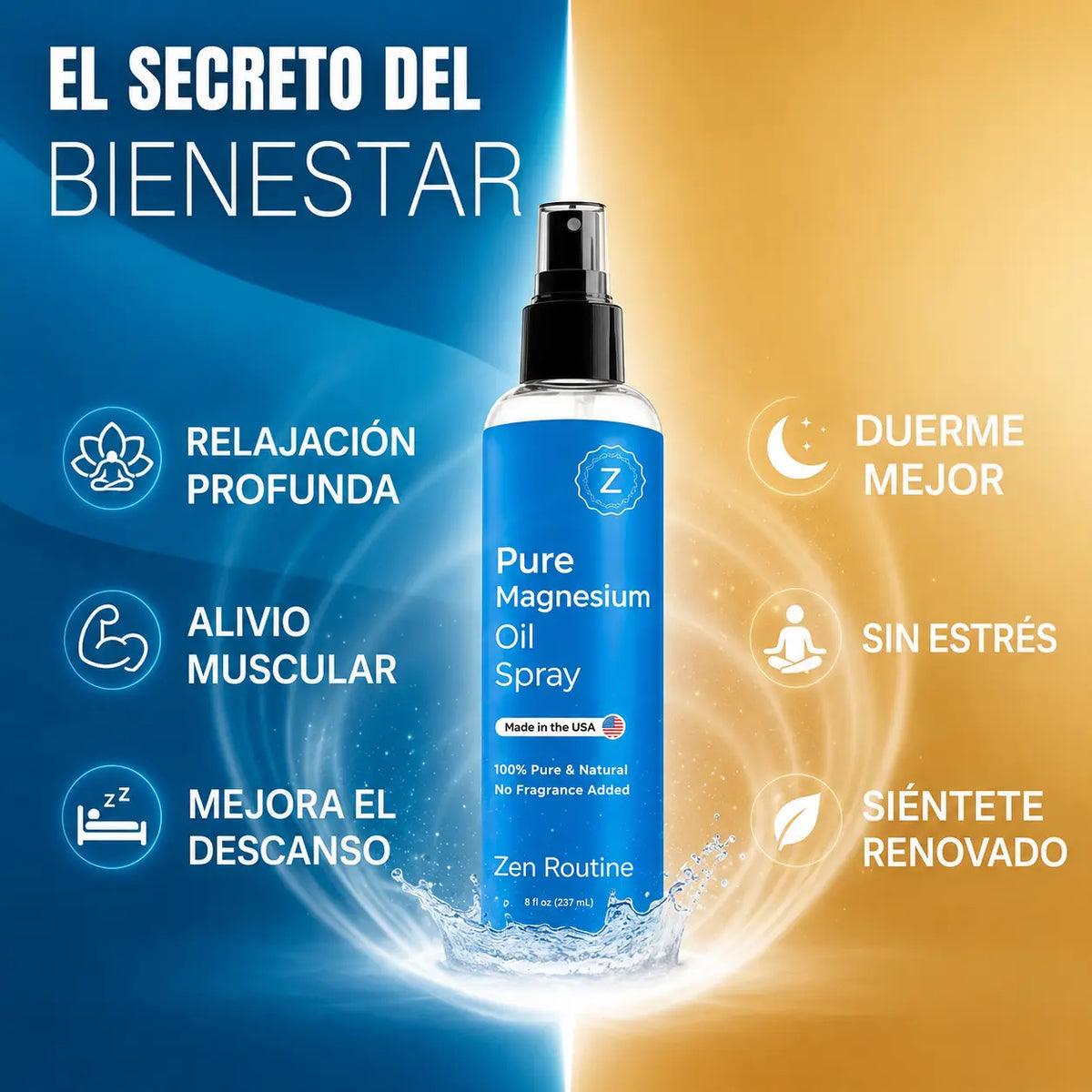 Spray de Aceite de Magnesio
